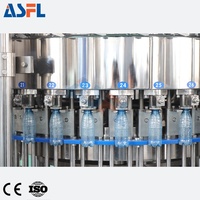 Ligne complète de production d'eau, machine de remplissage et d'emballage de bouteilles PET, ligne de remplissage de bouteilles d'eau minérale