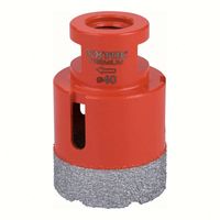 8801870 EXTOL M14 Scie cloche diamantée brasée à soudure dure de 40 mm pour meuleuse d'angle