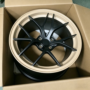 ล้อสีเบจ 17x4.5J 17x5J 18x5J 17x10J 17x11J 5*112 5*114.3 5*120 ล้อฟอร์จสำหรับ GTR M340i - Product Image 2