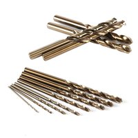Cobalt HSS M35 jeu de forets droits 4mm 5mm 6mm 8mm forets en acier rapide pour métal inoxydable 10mm moulin métrique