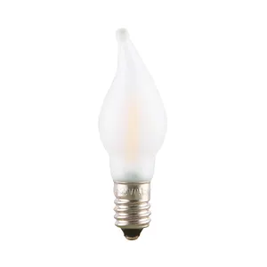 High quality LED candle holder bulb 8-55V0.1-0.2W LED Bridge bulb E10 LED Frosted pepper bulb