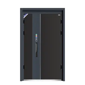Fabricante personalizado puerta antirrobo puerta de seguridad 7 a 10 cm panel de la puerta