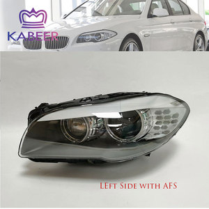 Reemplazo de faro delantero F10 usado con función AFS adaptativa para BMW 2009-2013 5 Series F18 535i 528i faro delantero de coche AFS - Product Image 4