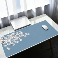 Tapis de souris de jeu pour ordinateur personnalisé et personnalisable en néoprène antidérapant avec bords cousus pour la remise des diplômes et les mariages