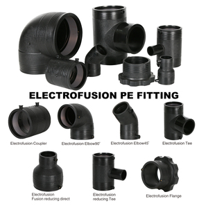 Sản Xuất Chất Lượng Cao HDPE PE Nhựa Electrofusion Phụ Kiện Electro Fusion Giảm Khớp Nối Phụ Kiện Adaptetor <span class=keywords><strong>Reduer</strong></span> - Product Image 5