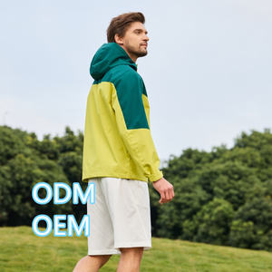 เสื้อแจ็กเก็ตมีซิปน้ำหนักเบาสำหรับผู้ชายเสื้อกันลมกันน้ำสำหรับใส่เล่นกอล์ฟเสื้อเดินป่าแบบลำลองสำหรับฤดูใบไม้ร่วงโลโก้ตามสั่ง - Product Image 3