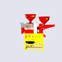 Moulin à riz multifonctionnel combiné fabriqué en Chine, nouvelle machine à décortiquer le riz, machine à moudre et à écraser le riz paddy