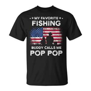 Mi camarada de pesca favorito me llama Pop Pop - Camiseta - Product Image 1