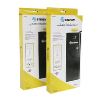 Boîte auto-érectible en carton ondulé personnalisable avec revêtement UV et laminage mat pour l'emballage d'écrans électroniques