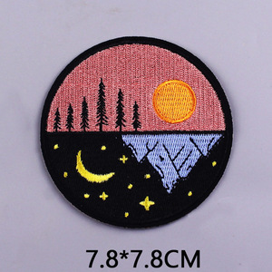 Chica niño vaquero estudiante Oficina parche bordado abrigo <span class=keywords><strong>pantalones</strong></span> canal Daisy de parches de bordado - Product Image 2