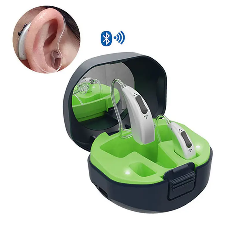 Hot trending daily needs product in usa hearing aids suppliers streaming devices for hearing aid Digital Rechargeable Bluetooth