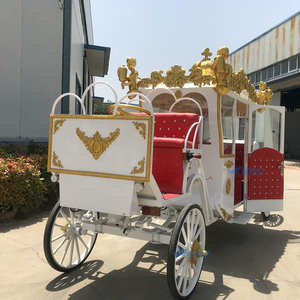 Nouvelle Magnifique et Somptueuse Calèche Royale de Visite des Monuments, Calèche de Mariage Cendrillon, Calèche Royale de Transport Spécial - Product Image 6