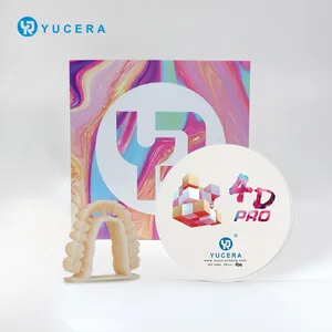 4D Pro Dental mehr schicht iger Zirkonium rohling mit hohem Effekt 98 offenes System