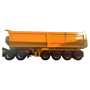 Semirremolque Volquete Hidráulico de 3 Ejes, Acero Reforzado, Capacidad de Carga 60 T, Volquete Trasero - Product Image 5