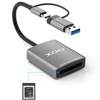 Lecteur de carte XQD USB C Lecteur de carte mémoire SD XQD USB 3.0 pour Sony G/M Series & Lexar 2933x/1400x USB Mark XQD Card