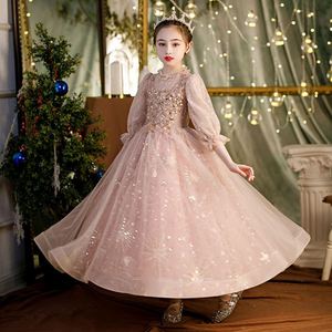 Teen Girls <strong>Dress</strong> Kids Birthday Party <strong>Prom</strong> Pink Shiny <strong>Dresses</strong> <strong>Teenagers</strong> Long Mermaid Tulle Ball Gowns Girl Evening Wedding <strong>Dress</strong> - Product Image 5