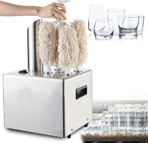 เครื่องขัดและอบแห้งแก้วสแตนเลส 5 หัว สำหรับใช้ในบาร์ ร้านอาหาร และคาเฟ่ - Product Image 1