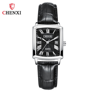 Chenxi 079A Amant Montres En Acier Inoxydable Bracelet Simple Date Quartz Montre-Bracelet Pour Hommes De <span class=keywords><strong>Luxe</strong></span> Casual <span class=keywords><strong>Couple</strong></span> Saint Valentin <span class=keywords><strong>Cadeau</strong></span> - Product Image 4
