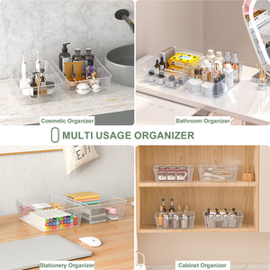 Oem hiện đại sử dụng nhà BPA miễn phí rõ ràng hình chữ nhật tổ chức Bát 5 cái tủ lạnh nhựa lưu trữ hộp thiết lập cho trái cây thực phẩm - Product Image 5