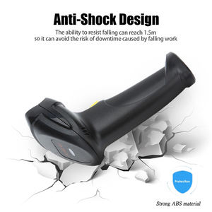 Alta calidad inalámbrico Bluetooth 1D láser comercial POS lector de código de barras escáner de código de barras de mano - Product Image 5