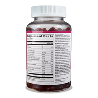 Bonbons gélifiés naturels à la vitamine B complexe OEM ODM avec GMP pour adultes, supplément de vitamines A, B, C, D, E, améliore la mémoire