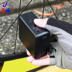 1J Pompe à vélo électrique portable Mini 150 PSI Gonfleur de pneu Vélo Pompe à air de voiture avec pression numérique Guague - Product Image 2