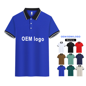 Venta caliente logotipo personalizado impreso camisetas de punto sólido para <span class=keywords><strong>Polo</strong></span> para hombres uniforme del personal para <span class=keywords><strong>Polo</strong></span> - Product Image 5