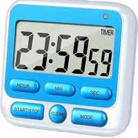 Saklar ON/Off Alarm, Timer dapur Digital tidak bersuara, Alarm 24 jam, fungsi memori, Timer tampilan LCD