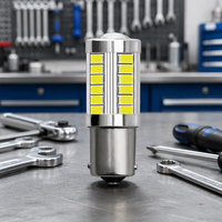 Ampoule LED JHS Canbus Decode 33SMD 2835 1156 BA15S P21W pour voiture, feux stop, clignotants, feux de recul