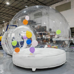 Fiesta al aire libre portátil burbuja cúpula tienda transparente burbuja rebote casa inflable burbuja tienda para alquilar - Product Image 2