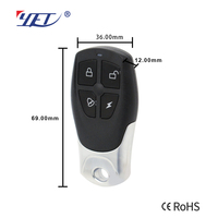 Control Remoto Universal YET2135 con Código D4 433/315 para Puerta Enrollable Eléctrica, Puerta Corredera, Freno de Carretera, Telescópico, Control Remoto para Garaje