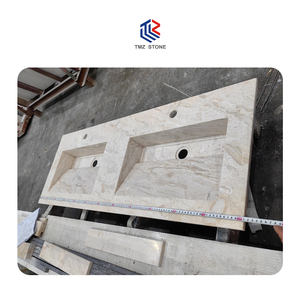 Mármol capuchino de lujo y elegante TMZ STONE ODM OEM Mármol y azulejo para encimera y encimera de tocador - Product Image 1