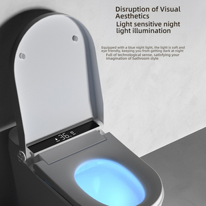 Toilette intelligente de luxe à jet <span class=keywords><strong>autonettoyant</strong></span>, faible entretien, pour projets de salons VIP d'aéroports - Product Image 2