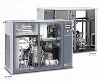 Compresseur d'air à vis sans huile Atlas Copco AQ110 AQ110VSD AQ110VSDFF AQ 110 110VSD 110VSDFF VSD FF