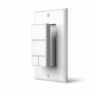 Contrôleur de scène Z-Wave à 4 boutons, interrupteur mural, télécommande avec réglage de scène pour l'automatisation de la maison intelligente, série Z-Wave Plus 800