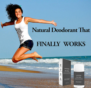 Private Label Long protection Cream Long Last Scent All Natural &amp; Organic Lavender Tea Tree Deodorant <strong>Stick</strong> - Product Image 3
