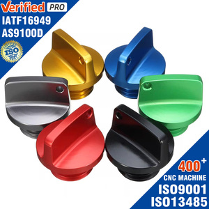 Tapa de Aceite para Motocicleta Modificada Personalizada, Piezas de Mecanizado CNC de Fábrica OEM, Tapa de Filtro de Aceite de Motor Universal de Aluminio CNC - Product Image 1
