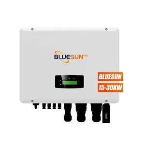 Bluesun 10kw ממיר סולארי היברידי 30 kw מהפכים מתח תלת פאזי עם המחיר הטוב ביותר