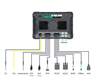 Monitor Táctil Industrial Agrícola de 10 Pulgadas y 1000 Nits con GPS RTK IP67, Tableta Resistente para Tractor, Camión, Sistema de Guiado Automático