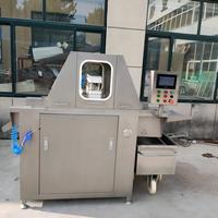 Machine professionnelle d'injection de saumure pour viande, automatique, haute capacité 1500-4000 kg/h pour la transformation industrielle du poulet, du porc et du bœuf
