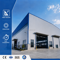Vente directe usine : Entrepôt et atelier à structure métallique, bâtiment industriel préfabriqué en métal à prix bas, hangar à ossature métallique