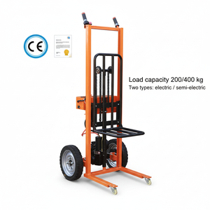 Truk tangan elektrik 400kg-baterai Lithium isi daya cepat, waktu bekerja lama - Product Image 1