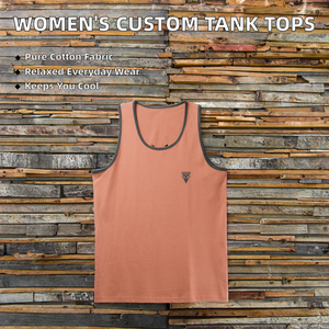 Débardeurs Courts Décontractés Respirants pour Femmes de Qualité Supérieure, Logo Avant, Tissu Jersey 100% Coton, Conception Personnalisée, Vente en Gros et Approvisionnement en Vrac - Product Image 2