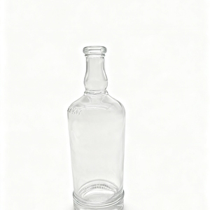 Bouteilles de liqueur <span class=keywords><strong>en</strong></span> <span class=keywords><strong>verre</strong></span> vides uniques pour la collecte <span class=keywords><strong>d</strong></span>'<span class=keywords><strong>eau</strong></span> Tequila Brandy pour le stockage Couverture pour la manipulation de <span class=keywords><strong>surface</strong></span> <span class=keywords><strong>d</strong></span>'estampage à chaud de fruits - Product Image 5