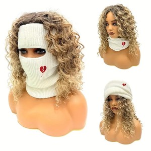 <span class=keywords><strong>Masque</strong></span> <span class=keywords><strong>de</strong></span> <span class=keywords><strong>ski</strong></span> cagoule pour <span class=keywords><strong>femme</strong></span> acrylique tricot écharpe chapeau Camouflage dessin animé motif cheveux longs <span class=keywords><strong>masque</strong></span> <span class=keywords><strong>de</strong></span> <span class=keywords><strong>ski</strong></span> amical - Product Image 2