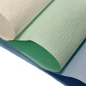 Premium Kwaliteit Medische Sterilisatie Crêpe Papier Groen 45/60 Gsm Medische Kwaliteit Pakpapier - Product Image 6
