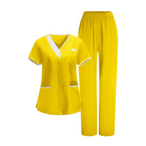 Nouvel ensemble de blouses d'été fines et extensibles en tissu Dobby à séchage rapide, ODM, pour médecins, chirurgiens, infirmières, uniformes de travail pour femmes - Product Image 1