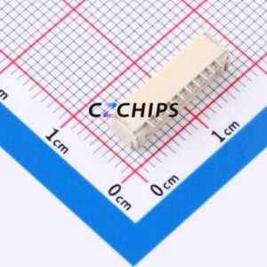 A1253AWR-10-F1CB1-R Wire-to-Board Pin Header SMD,P=1.25mm,Horizontal Mount Connector 1x10P 1.25mm Horizontal Mount 10P - Product Image 2
