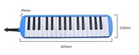 Professional OEM Standard 32-Key Diatonic Melodica Portable Carrying Bag KONGSHENG ME32 Keyboard Mouth Organ