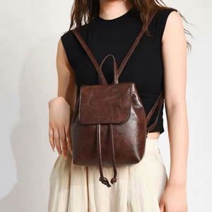 Fashion Women's Waterproof Shoulder Bag Clutch Pu Leather Zipper Closure Armpit Purses Vintage Star <b>Backpack</b> - Product Image 4